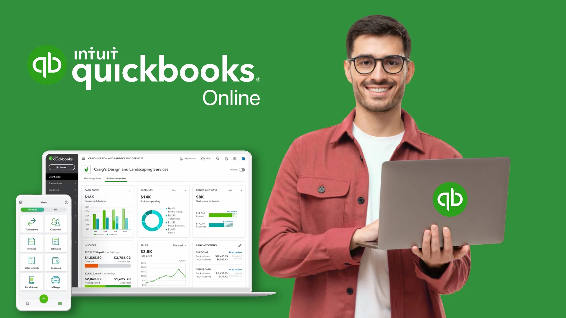 Quickbooks online best financial tool for small business and freelanncer